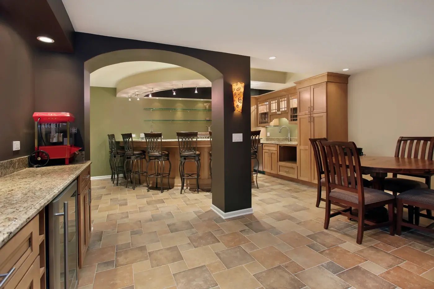 Relaxing Basement Remodeling