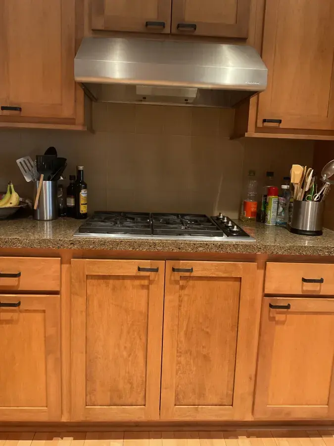 kitchen Remodel Wall Removed Shaker